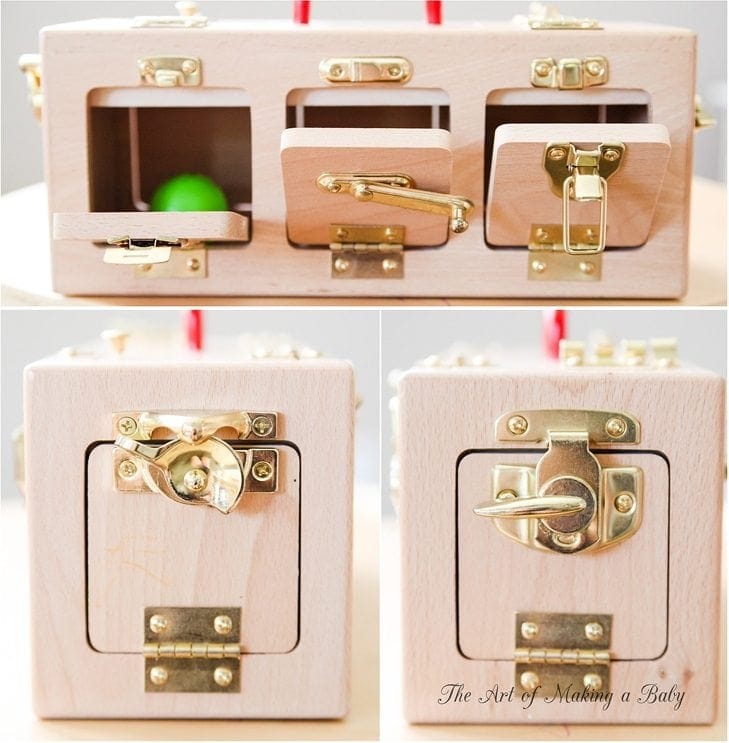 Tag toys shop lock box